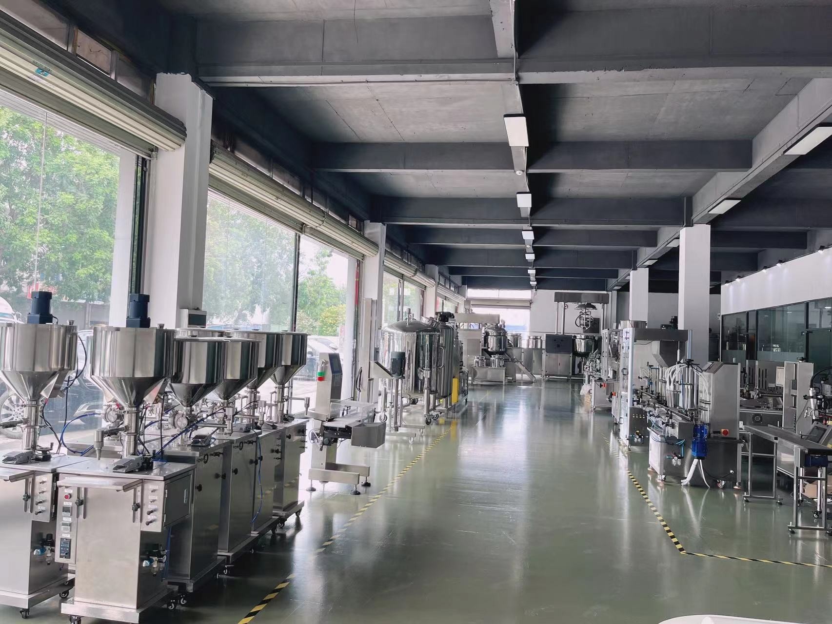 Guangzhou Weidong Trade Co., Ltd. fabriek productielijn