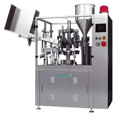 Tandpasta Tube Vul- en Sluitmachine 220V/380V Semi Automatisch