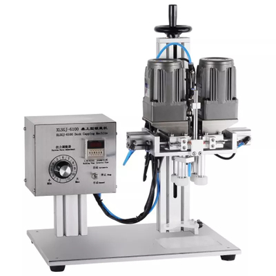 Semi-automatische schroefafdekmachine 220V Desktop voor fles