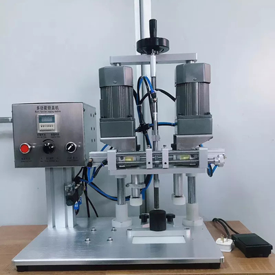 Semi-automatische schroefafdekmachine 220V Desktop voor fles