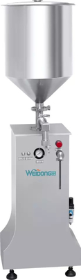 Verticale pneumatische vulmachine, praktische zuigervulmachine voor cosmetica