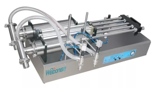 Roestvrije capsule pneumatische vloeistofvulmachine 1000BPH stabiel