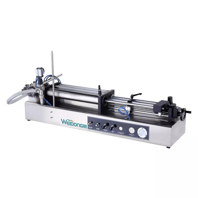 Semi-automatische pasta cosmetische vloeistof vulmachine voor 10-250ML fles