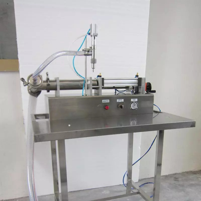 Semi-automatische pasta cosmetische vloeistof vulmachine voor 10-250ML fles