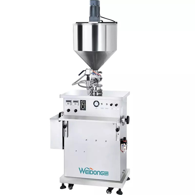 Roestvrije 316L verticale vulmachine, 50HZ semi-automatische vloeistofvulmachine