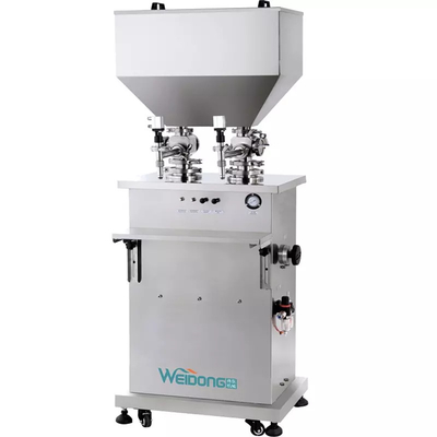 Roestvrije 316L verticale vulmachine, 50HZ semi-automatische vloeistofvulmachine