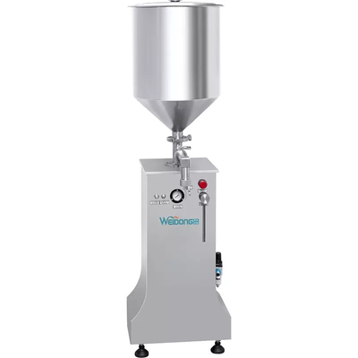 Roestvrije 316L verticale vulmachine, 50HZ semi-automatische vloeistofvulmachine
