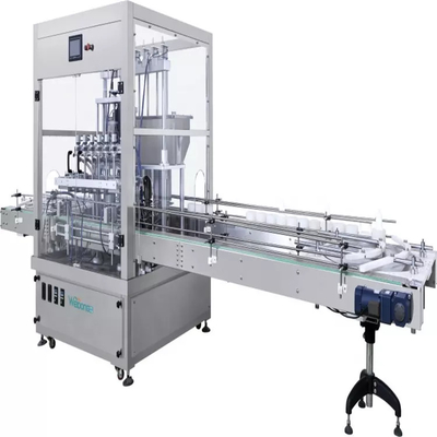 Cosmetische automatische vulmachine met 2 koppen voor vloeistof, lekvrij, roestwerend