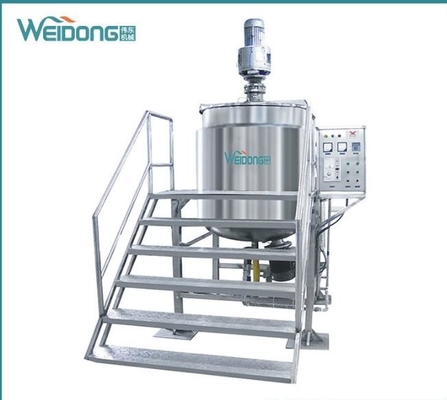 5.5KW automatische lotion het mengen zich machine, roestwerende lichaamscrème die machine maakt