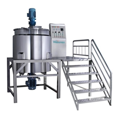 5.5KW automatische lotion het mengen zich machine, roestwerende lichaamscrème die machine maakt