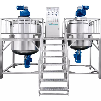 500L roestvrije cosmetische crème die machine multifunctioneel industrieel maakt