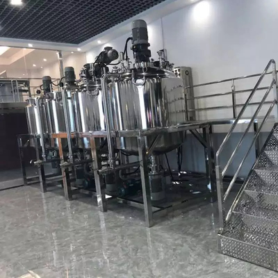 De multifunctionele Stabiele Mixer van de Roomemulgator, de Machine van de Geneeskunde Vacuümemulgering