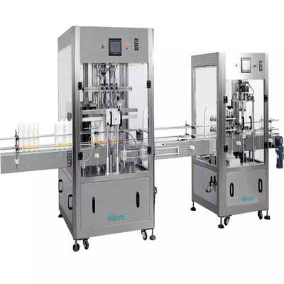 CE 4000BH koolzuurhoudende vulmachine, roestvrijstalen shampooflesvuller
