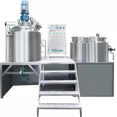De chemische Mixer van de Homogenisatoremulgator, Automatische de Machineschoonheidsmiddel van de Lotionmixer
