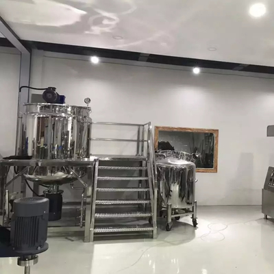 Roestvrij Vacuüm Cosmetische Emulgator Mixer Homogenisator Stabiel 63 RPM