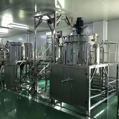 Roestvrij Vacuüm Cosmetische Emulgator Mixer Homogenisator Stabiel 63 RPM