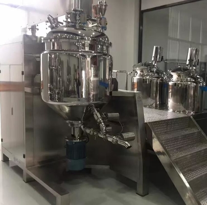 Pneumatische Lotion Cosmetische Emulgator Mixer 50 Liter SUS304 SUS316