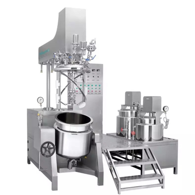 Stabiele 7,5 kW vacuümemulgator homogenisatormixer voor cosmetica