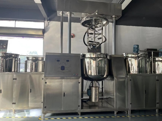SUS304 SUS316 Vacuüm Mixer Homogenisator, Lekvrije Cosmetische Productie Machines