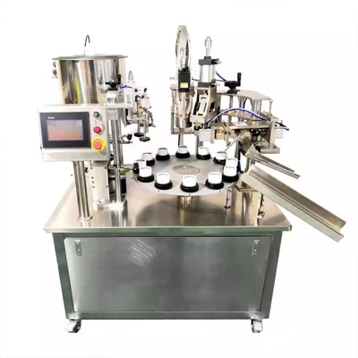 Crème automatische buis vul- en sluitmachine pneumatisch aangedreven