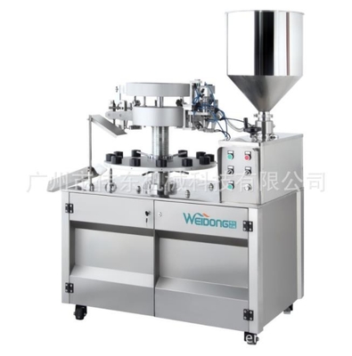 PLC-gecontroleerde buisvul- en afdichtmachine 20-60 stuks/min Luchtverbruik 0,3m3/min