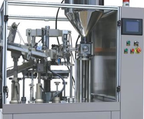 PLC-gecontroleerde buisvul- en afdichtmachine 20-60 stuks/min Luchtverbruik 0,3m3/min