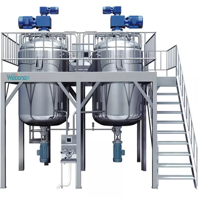 2.2KW SUS304 Parfumproductieapparatuur Mengtank Multifunctioneel