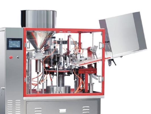 Roestwerende aluminium buisvulmachine, 220V automatische buisvuller en sealer