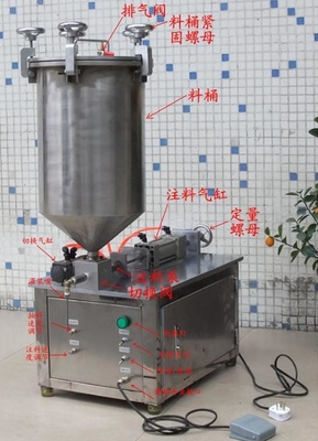 1.5KW Oogdruppel Geautomatiseerde vulmachine Verticaal multifunctioneel