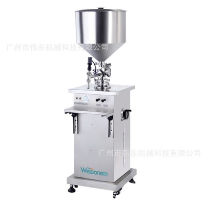 Verticale pneumatische cosmetische vloeistofvulmachine Explosieveilige semi-automatische