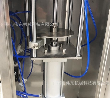Verticale pneumatische cosmetische vloeistofvulmachine Explosieveilige semi-automatische