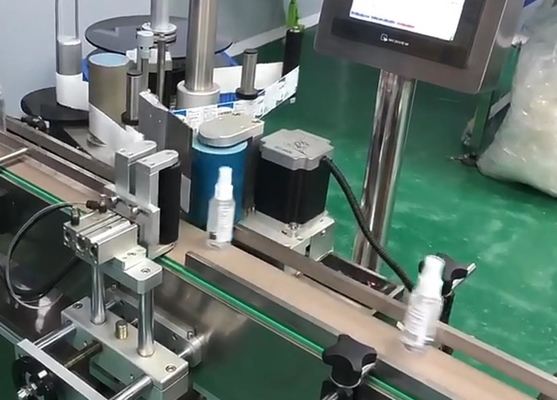 SUS304 PLC Dubbelzijdige Sticker Etiketteermachine, Antitrust Automatische Etiketteringsmachine