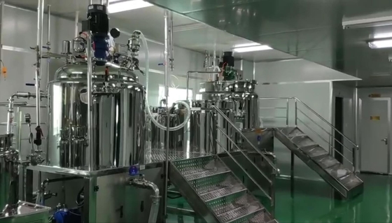 Vacuüm Body Cream Cosmetische Emulgator Mixer Machine 63 RPM Lekvrij