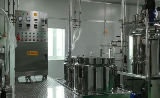 Vacuüm Body Cream Cosmetische Emulgator Mixer Machine 63 RPM Lekvrij