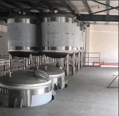 Beweegbare mengtank van 500 liter Roerwerk Anticorrosief Multifunctioneel