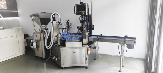 Roestvrij staal 20-300ml Geautomatiseerde het Vullen Machine met het Afdekken
