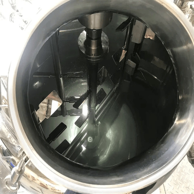 Het Bewegen van 4200 R Min High Speed Sterilization Bidirectionele het Roestvrije staal Kosmetische Emulgerende Pot van de Emulgatormachine