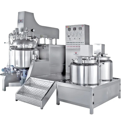 Het Bewegen van 4200 R Min High Speed Sterilization Bidirectionele het Roestvrije staal Kosmetische Emulgerende Pot van de Emulgatormachine
