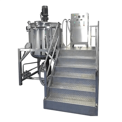 Vacuüm het Maken Emulgerende de Homogenisatortank SUS304/316 van de Mixermachine Grote mengende en emulgerende machines