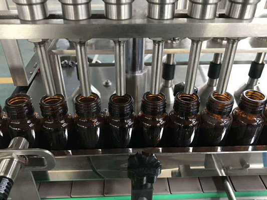 1000BPH kleine van de het Materiaalmelk van de Parfumproductie het Flessenvullenmachine