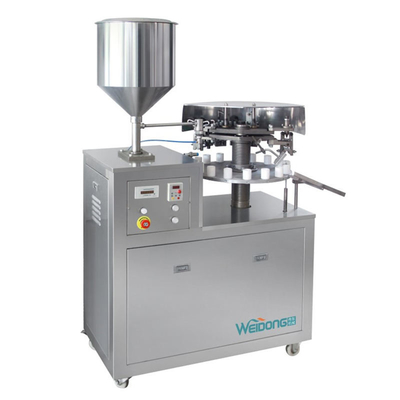 Buis het Vullen PLC van de Vullerjelly sealing machine with van de Kopverzegelaar 30pcs/Min