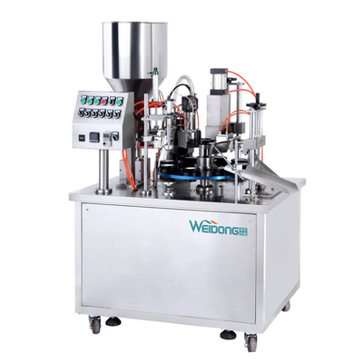 Buis het Vullen PLC van de Vullerjelly sealing machine with van de Kopverzegelaar 30pcs/Min