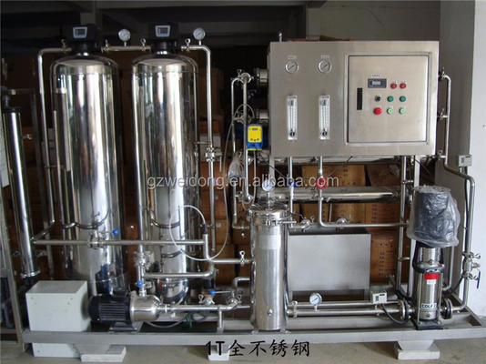 Van de de Zuiveringsinstallatiemachine SUS304 van het roestvrij staalro Water de Zuiveringsinstallatie van de het Waterfilter