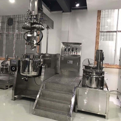 SUS304 316 Vacuüm Homogeniserende Emulgatormixer voor Kosmetisch Deeg