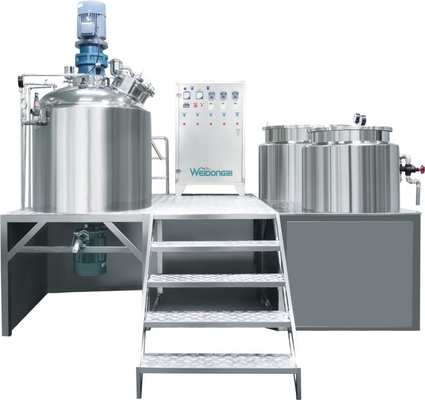 van de de Emulgatormixer van 5.5kW 5000L Kosmetische de Make-upproductielijn