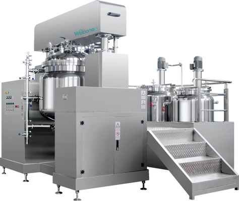 Stainless Steel Cosmetic Emulsifier Mixer met PLC-controle 5000L capaciteit