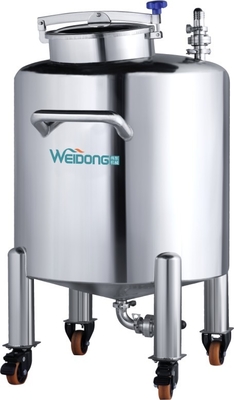 De steriele Tank van de Roestvrij staalopslag voor Gezuiverd Water 50L aan 20T-Capaciteit