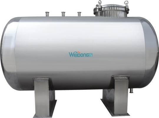 De steriele Tank van de Roestvrij staalopslag voor Gezuiverd Water 50L aan 20T-Capaciteit