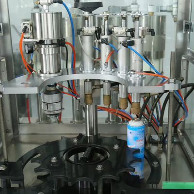 130 Flessen per minuut 1200ml Geautomatiseerd het Vullen Machineaërosol het Vullen Materiaal