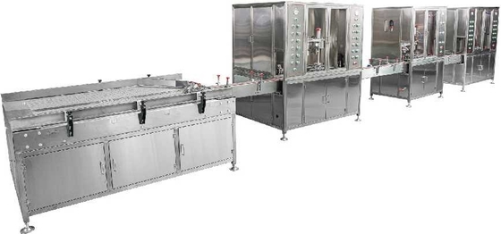 Automatische Vullende Productielijn 90 Flessen per minuut 1.1kw van het hoge snelheidsaërosol